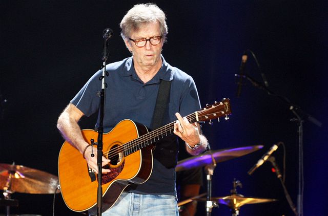 Eric Clapton v praské O2 aren