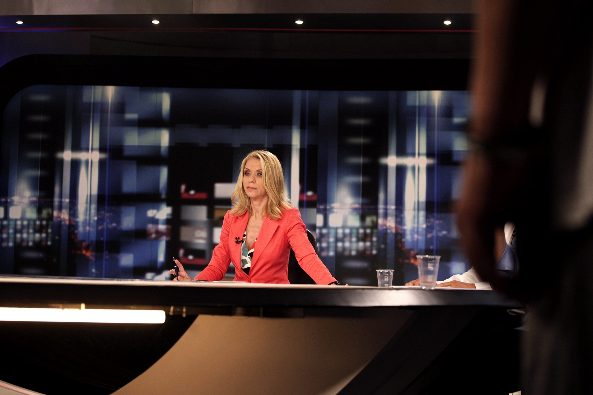 �ecká ve�ejnoprávní ERT zastavila televizní a radiové vysílání.