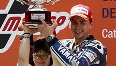 �pan�lský motocyklový závodník Jorge Lorenzo