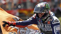 �pan�lský motocyklový závodník Jorge Lorenzo