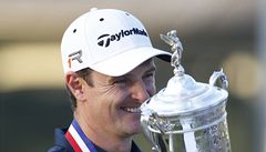 Anglický golfista Justin Rose