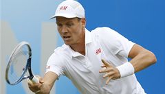 Hlavn vyhrt prvn set, peje si ped Wimbledonem Berdych