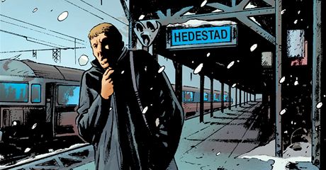 Detektiv Mikael Blomkvist u v komiksu nen krasavcem, jako tomu bylo ve filmov verzi s Danielem Craigem.