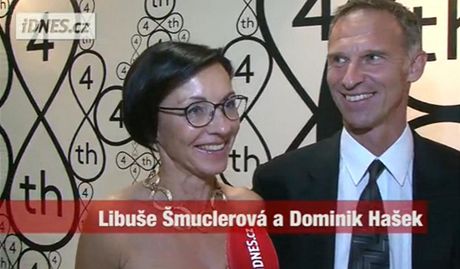 Na Filmový festival do Karlových Var pijeli i Dominik Haek a Libue muclerová. 