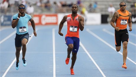 Tyson Gay uprosted.