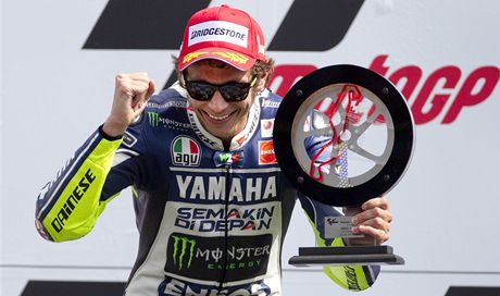 Valentino Rossi vyhrál Velkou cenu Nizozemska.