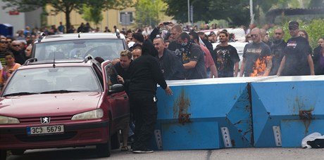 Demonstrace radikálů v Českých Budějovicích