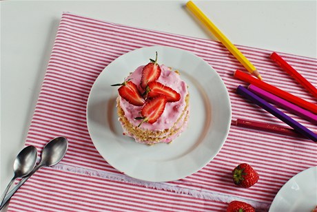 Blogerka Tereza vybrala recept letní, sezónní, svěží, atraktivní pro děti a s nízkým obsahem cukru.