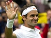 Roger Federer vstoupil do Wimbledonu 2013 vítzn.