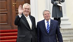 Milo Zeman a Joachim Gauck