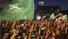 Protesty v Egypt: lid poaduj odstoupen prezidenta Mursho