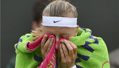 Petra Kvitová vyhrála první zápas na Wimbledonu 2013.