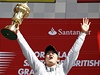 Nico Rosberg vyhrál Velkou cenu Británie.