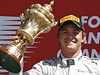 Nico Rosberg vyhrál Velkou cenu Británie.
