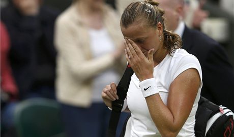 Kvitová vypadla ve Wimbledonu ve tvrtfinále.