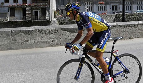 panlský cyklista Alberto Contador