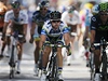 Australský cyklista Simon Gerrans (uprosted) vyhrál tetí etapu Tour de France