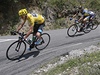 9. etapa Tour de France, ve lutém je britský lídr závodu Christopher Froome