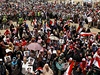 Demonstrace v Egypt. 