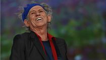 Kytarista Keith Richards si koncert dokzal ut.