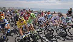 Peloton na Tour de France, ve lutém je lídr závodu Australan Simon Gerrans
