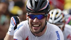 Cavendish zskal v pt etap ji 24. prvenstv na Tour de France