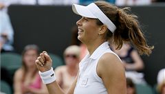 Vít�zné gesto Petry Cetkovské.