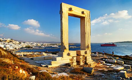 ecký ostrov Naxos je nejkrásnjí ostrov souostroví Kyklady