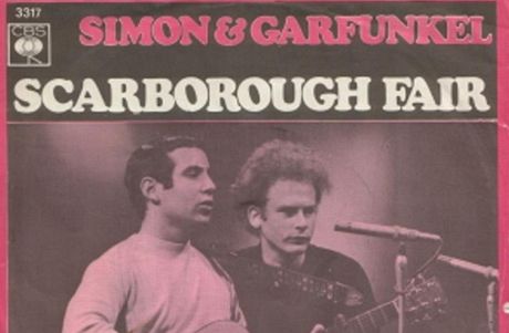 Singl Simona a Garfunkela s písní Scarborough Fair