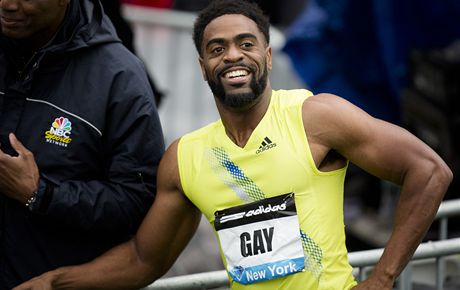Americký sprinter Tyson Gay