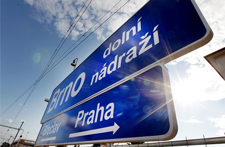 Brno dolní nádraí.