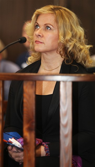 Jana Nagyová vypovídala u soudu jako svdkyn.
