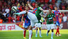 Superpohár Viktoria Plze - Jablonec. Fotbalista Jablonce Vít Bene