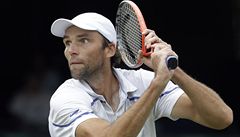 Chorvatský tenista Ivo Karlovi