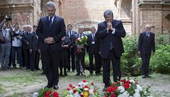 Polský prezident Komorowski (vpravo) uctil památku obětí masakru | na serveru Lidovky.cz | aktuální zprávy