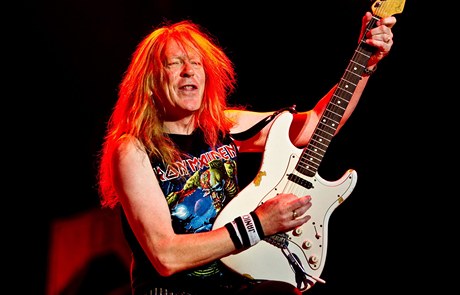 Z praského vystoupení Iron Maiden v roce 2011