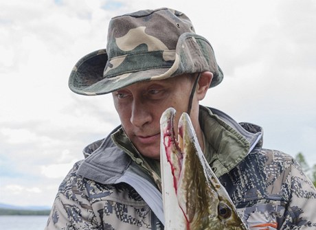 Vladimir Putin - rybář