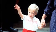 Dvouletý princ William se svojí ch�vou