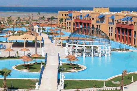 Hotel v Hurghad, kde eky zemely