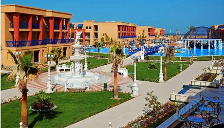 Hotel v Hurghad, kde eky zemely