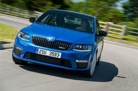 Nová koda Octavia RS mla premiéru na Festivalu rychlosti v Goodwoodu 2013.