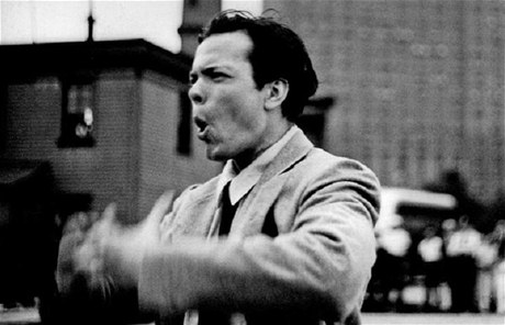 Orson Welles při natáčení snímku Too Much Johnson