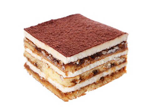 Italský lahodný dezert tiramisu.