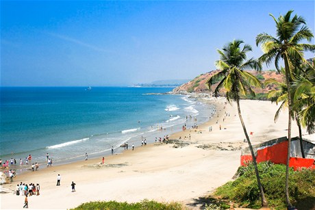 Plá na ostrov Goa (ilustraní foto)