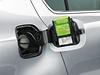 Na víku palivové nádre nové kody Octavia RS je umístna krabka na led.