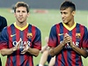 Messi a Neymar.