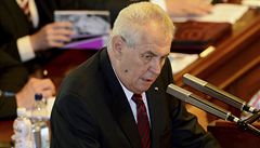 Zeman: ednick vlda byla cestou k pedasnm volbm