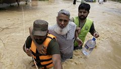 Záplavy v Pákistánu a Afghánistánu. Zemřelo 160 lidí