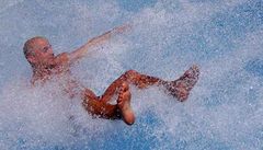 Mu v aquaparku nedaleko Budapeti