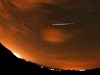 Na noní obloze byl vidt meteorický roj Perseid.